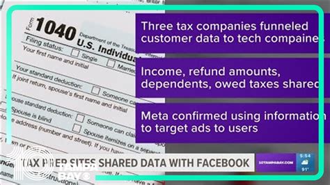 3 tax prep giants shared ‘extraordinarily sensitive’ data about taxpayers with Meta, lawmakers say